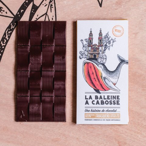 Tablette Chocolat Noir 65%  Tabasqueño