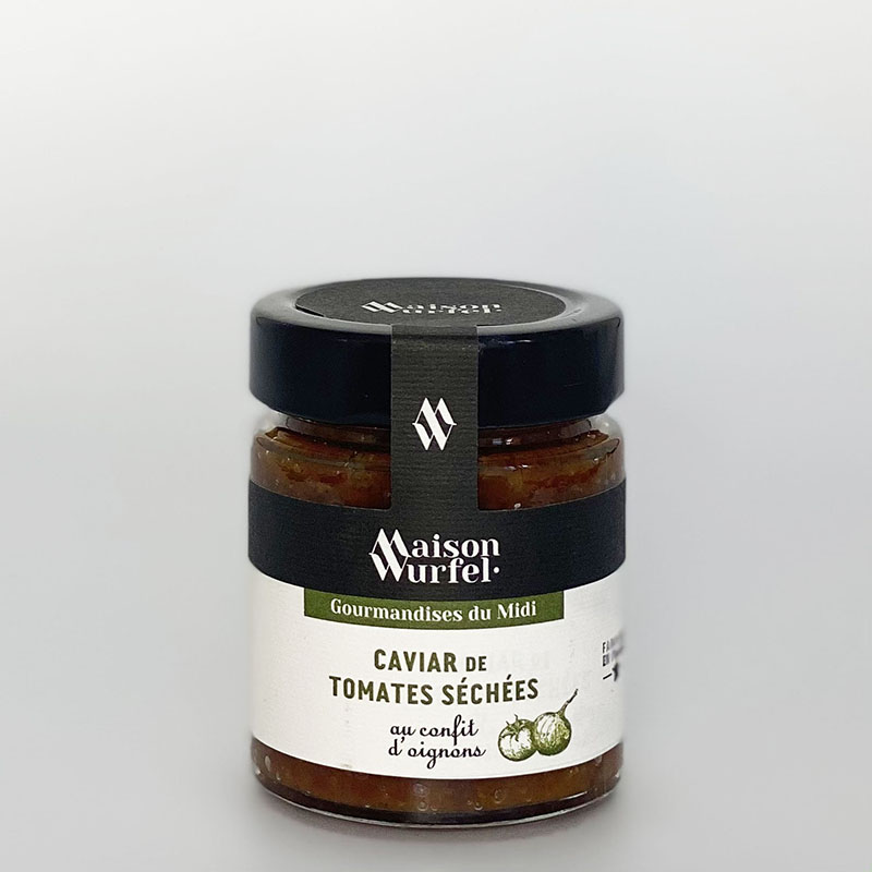 Caviar de Tomates Séchées Recette aux Confit d’Oignons